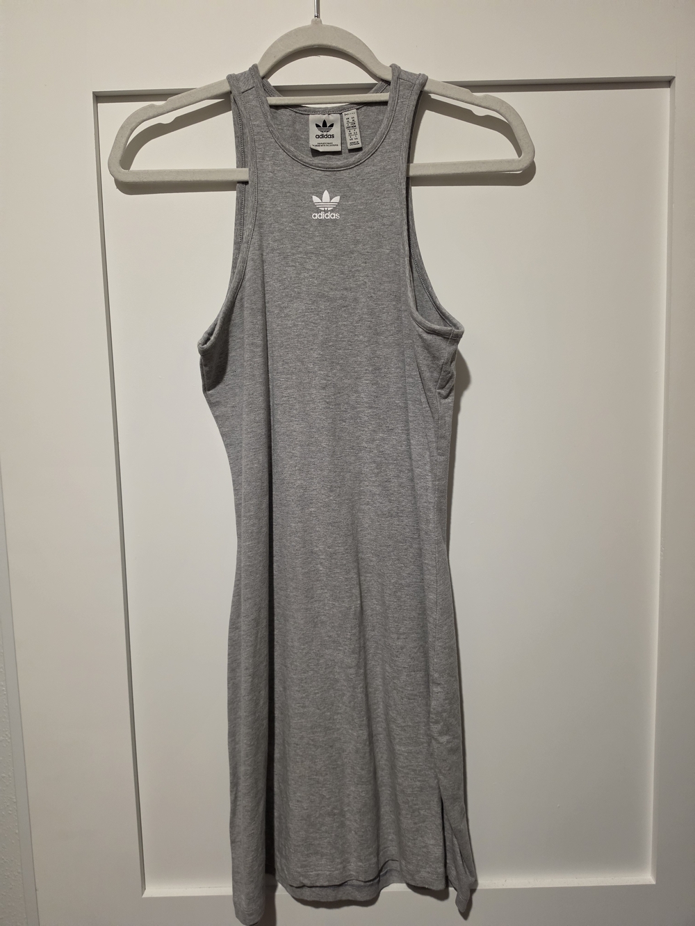 Adidas grey sleeveless top